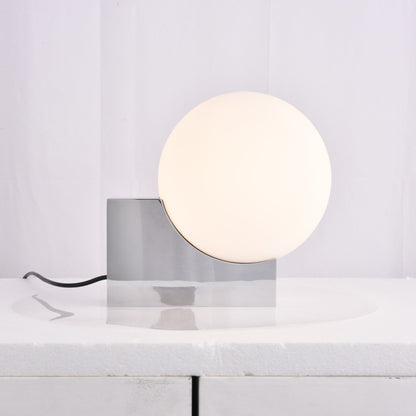 Block Globe Table Lamp