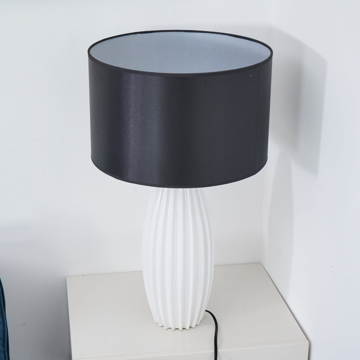 Flute Fabric Table Lamp