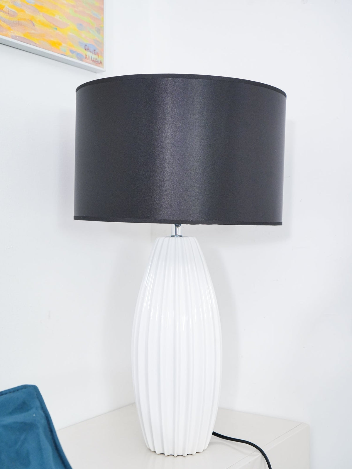 Flute Fabric Table Lamp