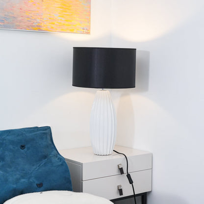 Flute Fabric Table Lamp