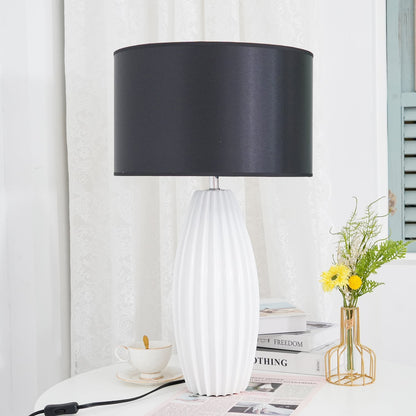 Flute Fabric Table Lamp