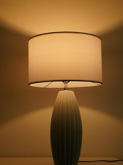Flute Fabric Table Lamp