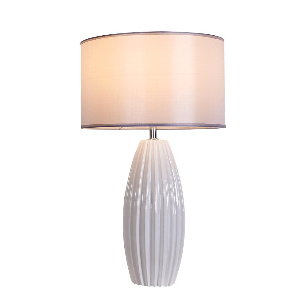 Flute Fabric Table Lamp