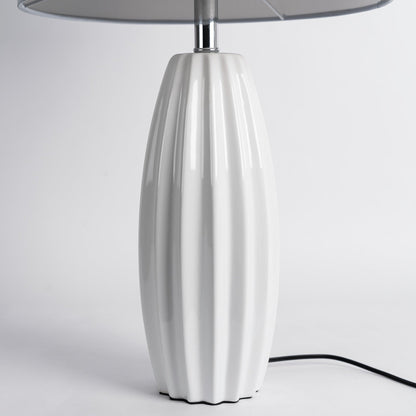 Flute Fabric Table Lamp