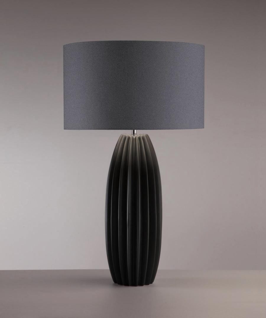 Flute Fabric Table Lamp
