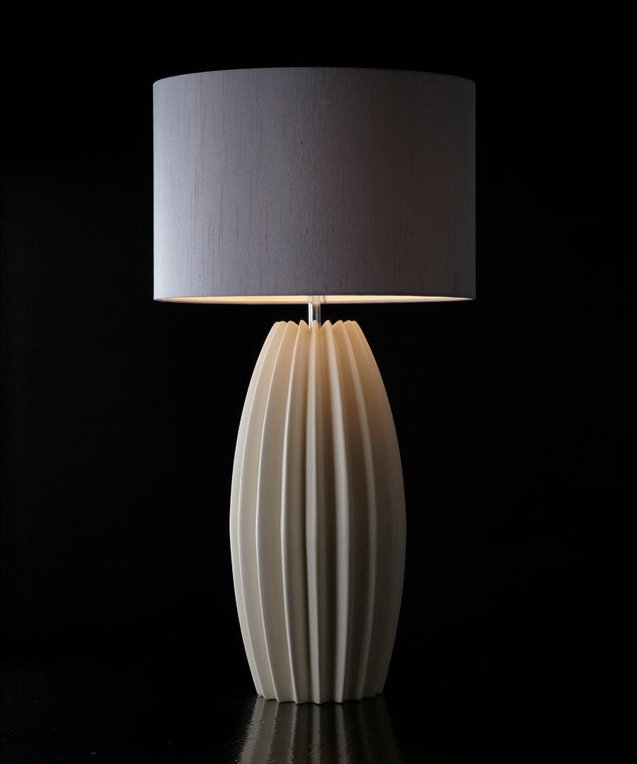 Flute Fabric Table Lamp