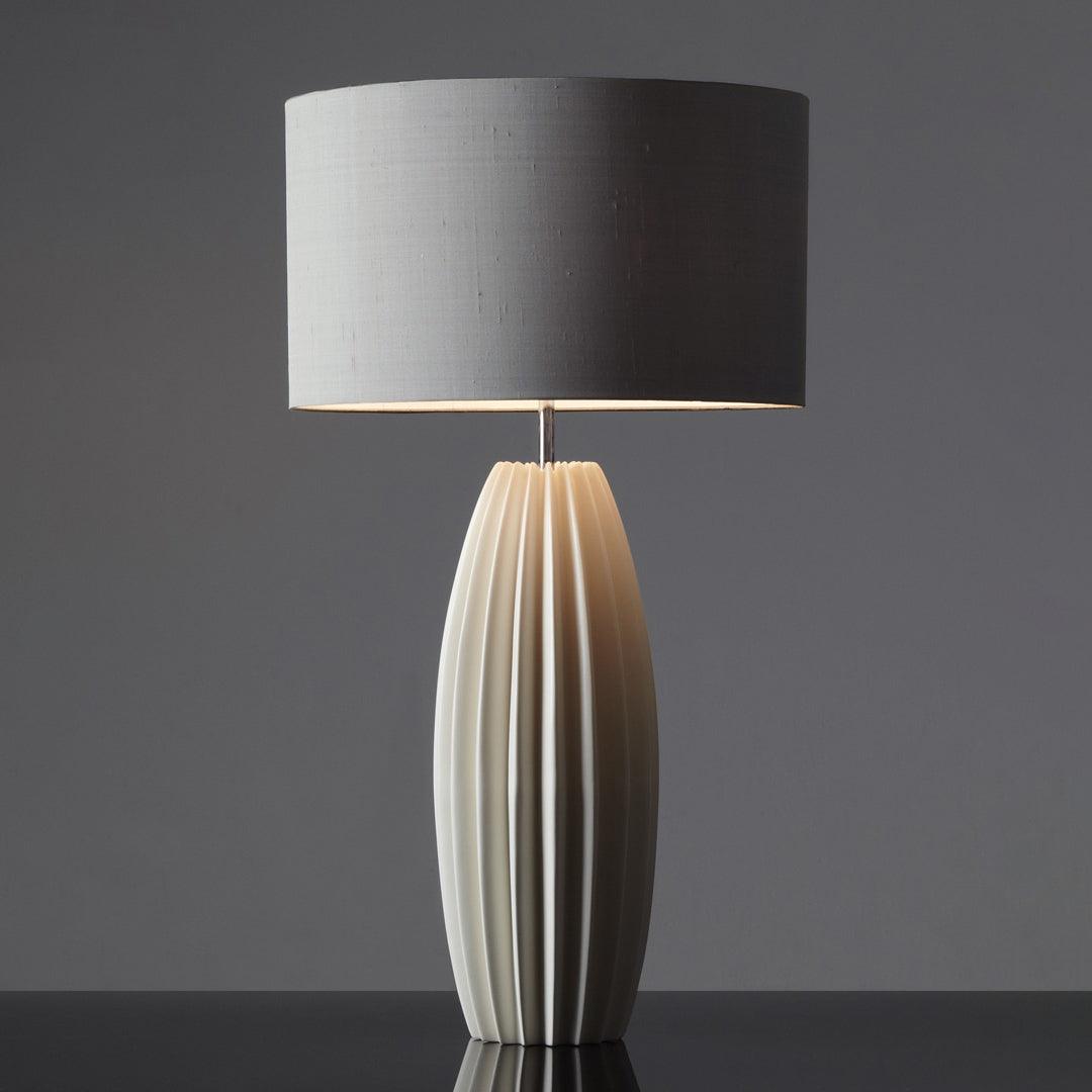 Flute Fabric Table Lamp