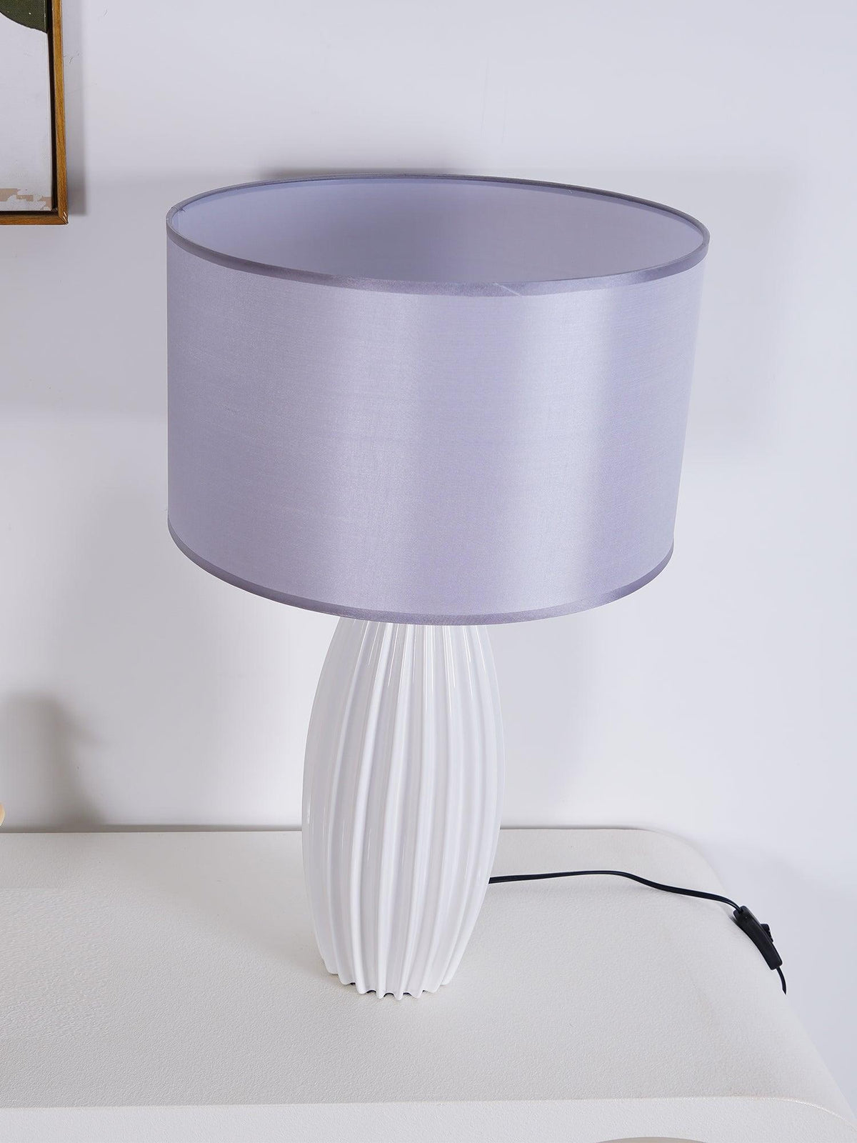 Flute Fabric Table Lamp