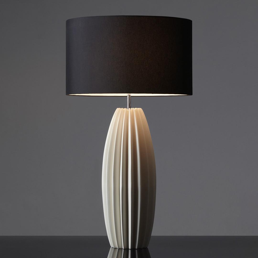 Flute Fabric Table Lamp