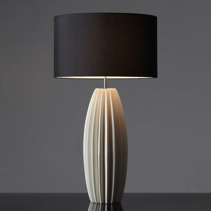 Flute Fabric Table Lamp