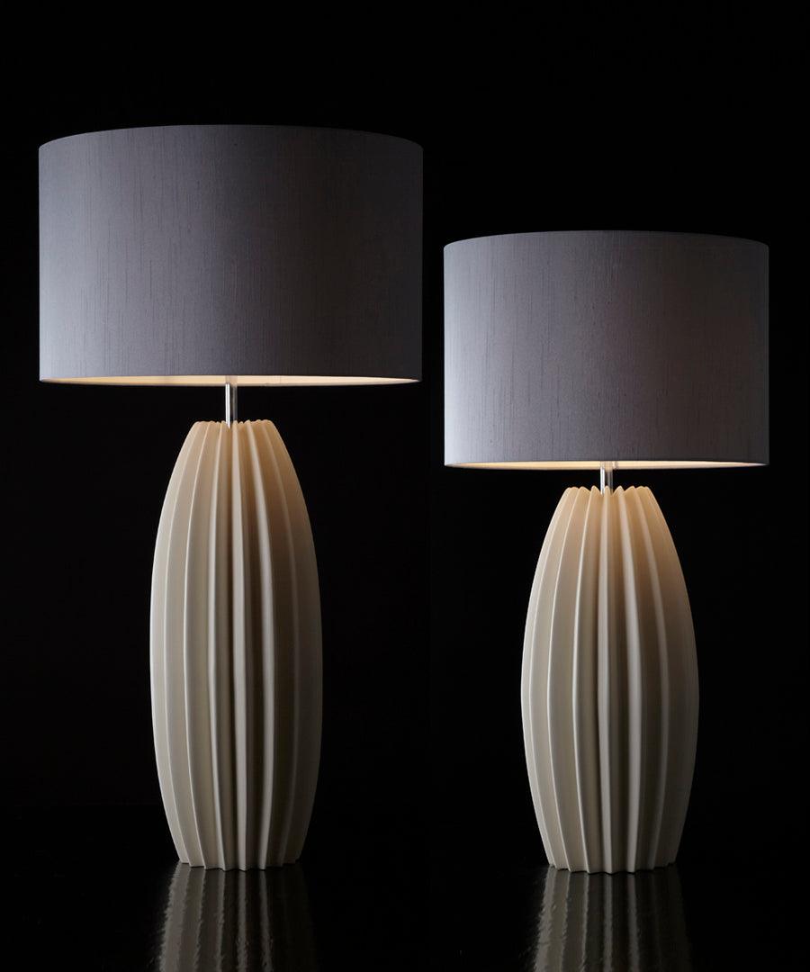 Flute Fabric Table Lamp