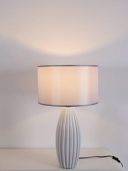 Flute Fabric Table Lamp