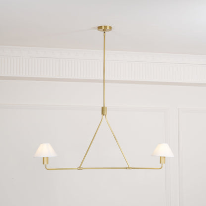Angle Fabric Chandelier