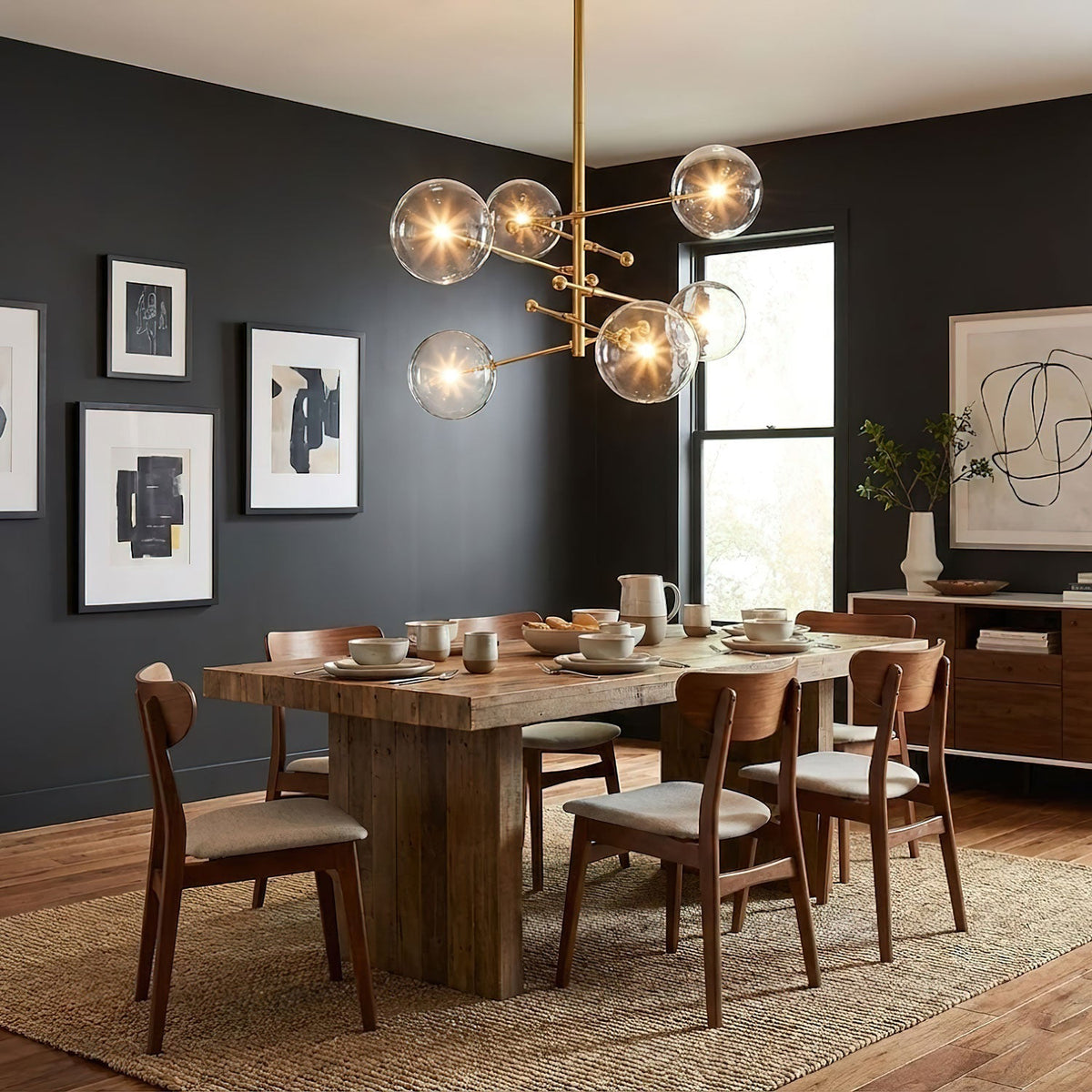 Clear Mobile Chandelier