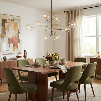 Clear Mobile Chandelier