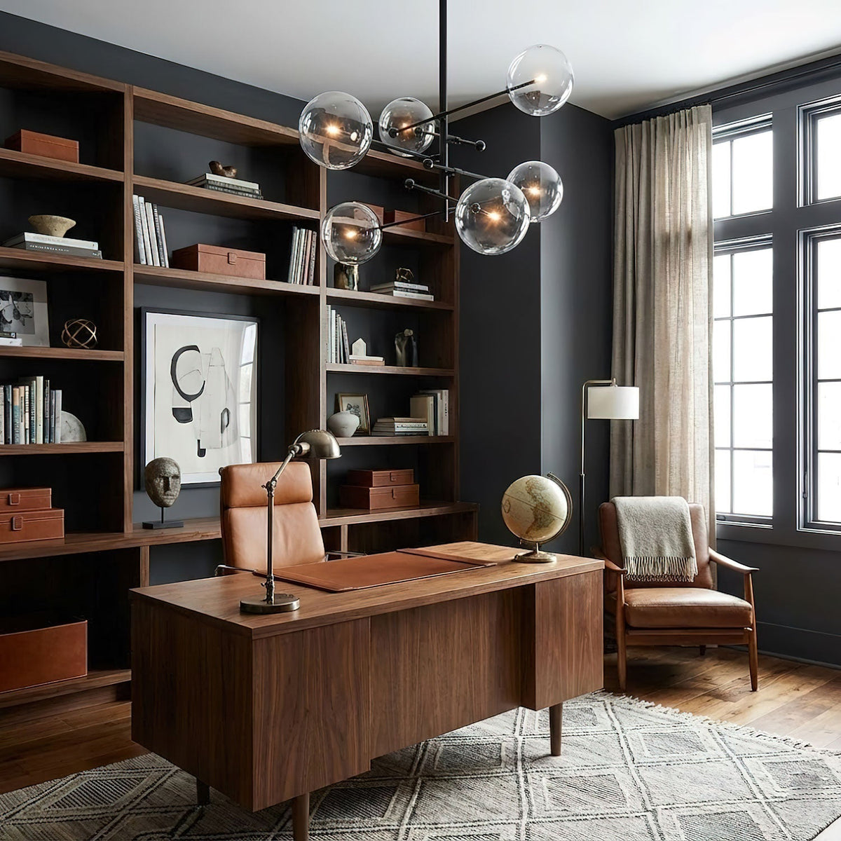 Clear Mobile Chandelier