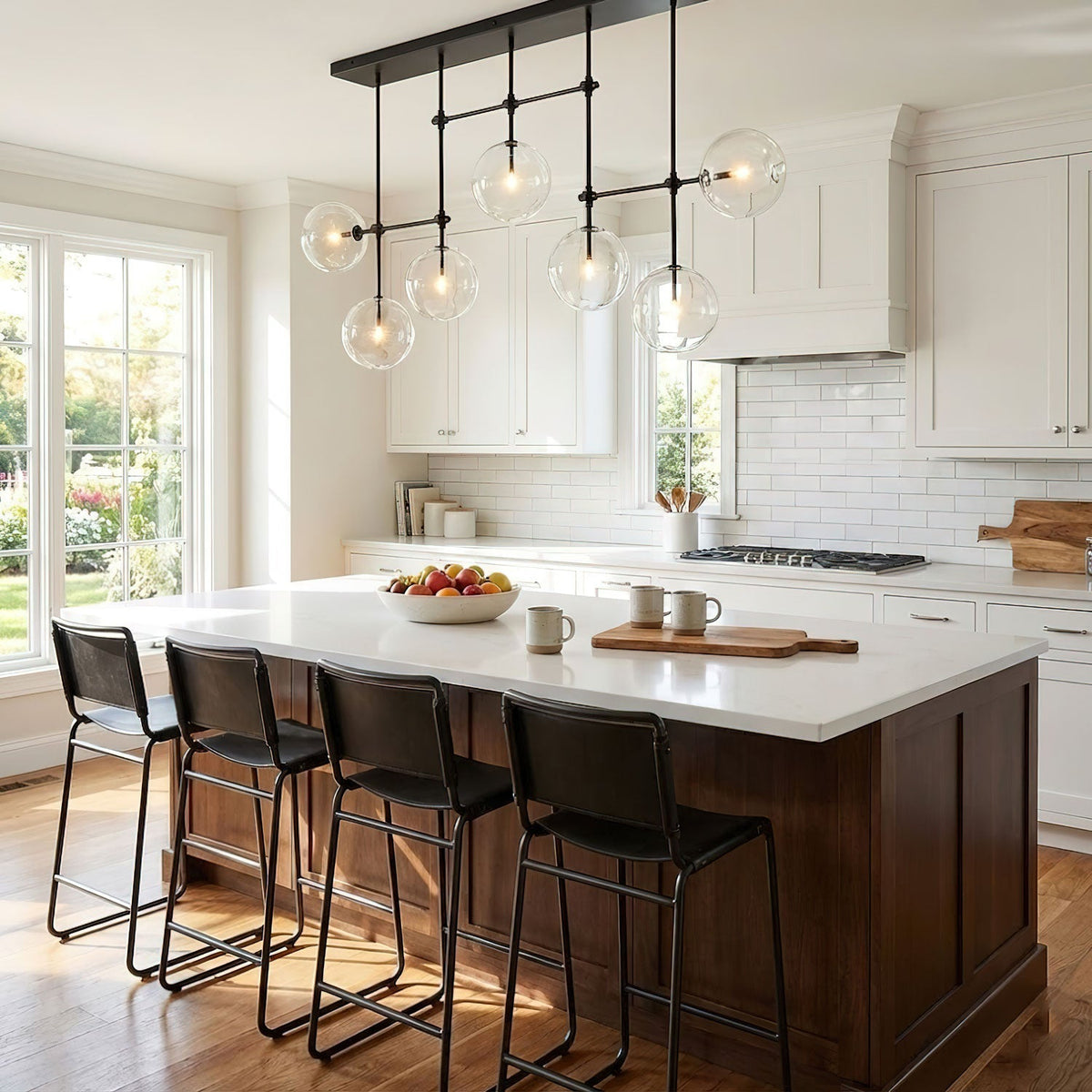 Clear Mobile Chandelier