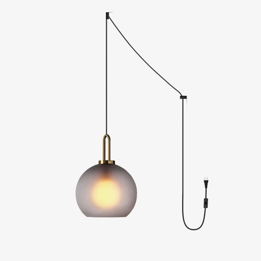 Smoke Swag Pendant Light