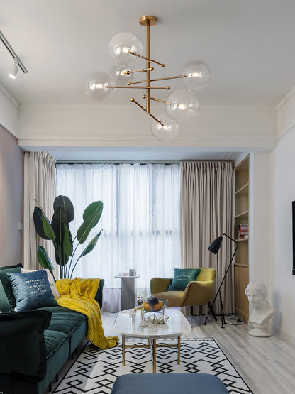 Clear Mobile Chandelier