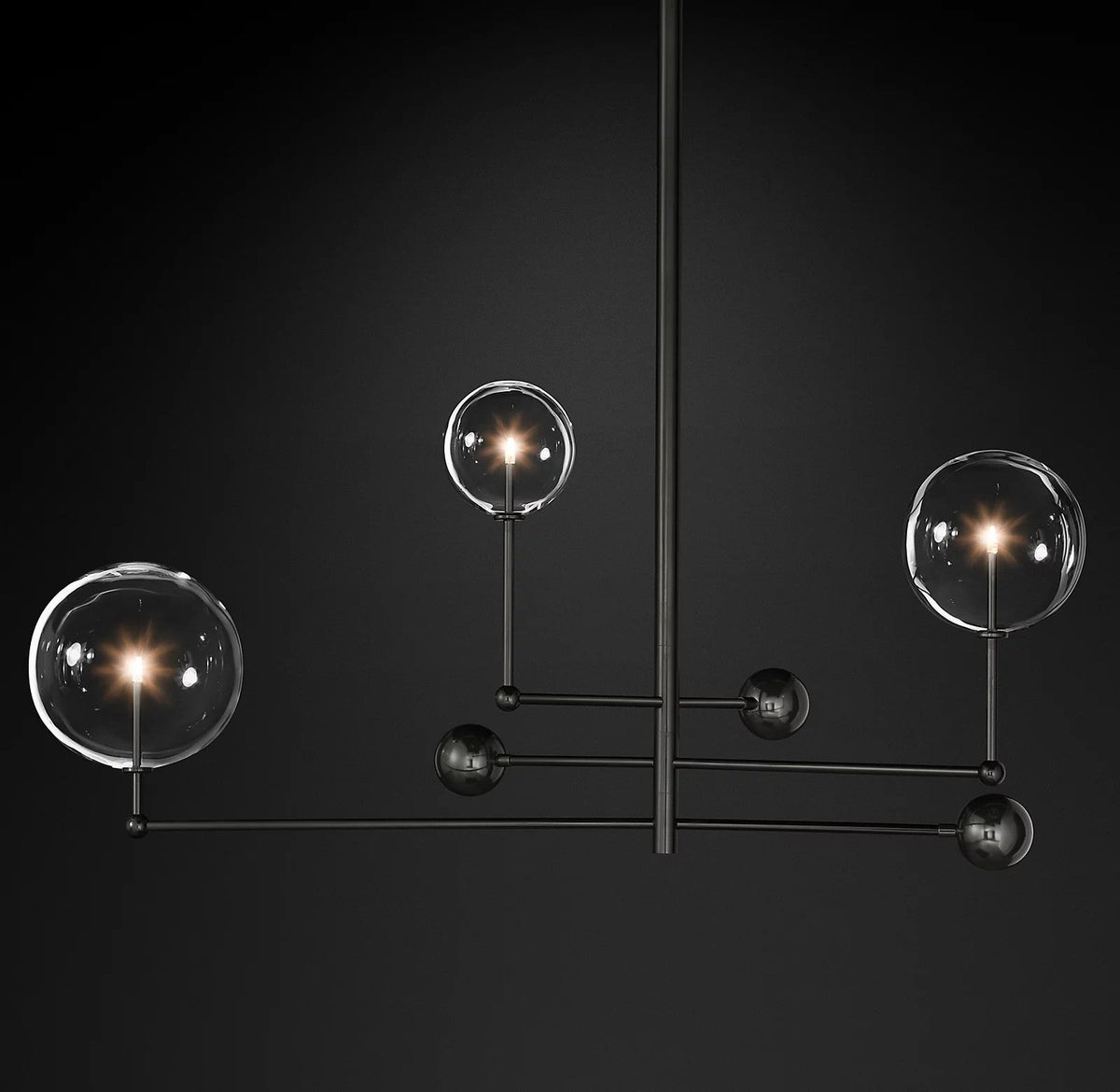 Clear Mobile Chandelier
