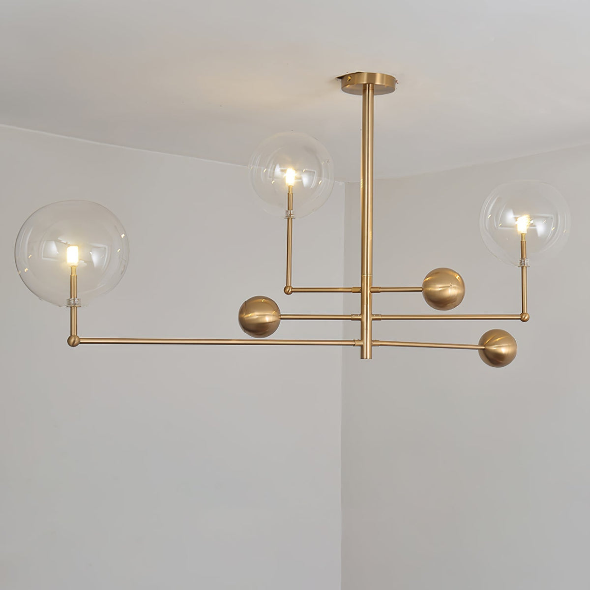Clear Mobile Chandelier