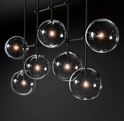 Clear Mobile Chandelier