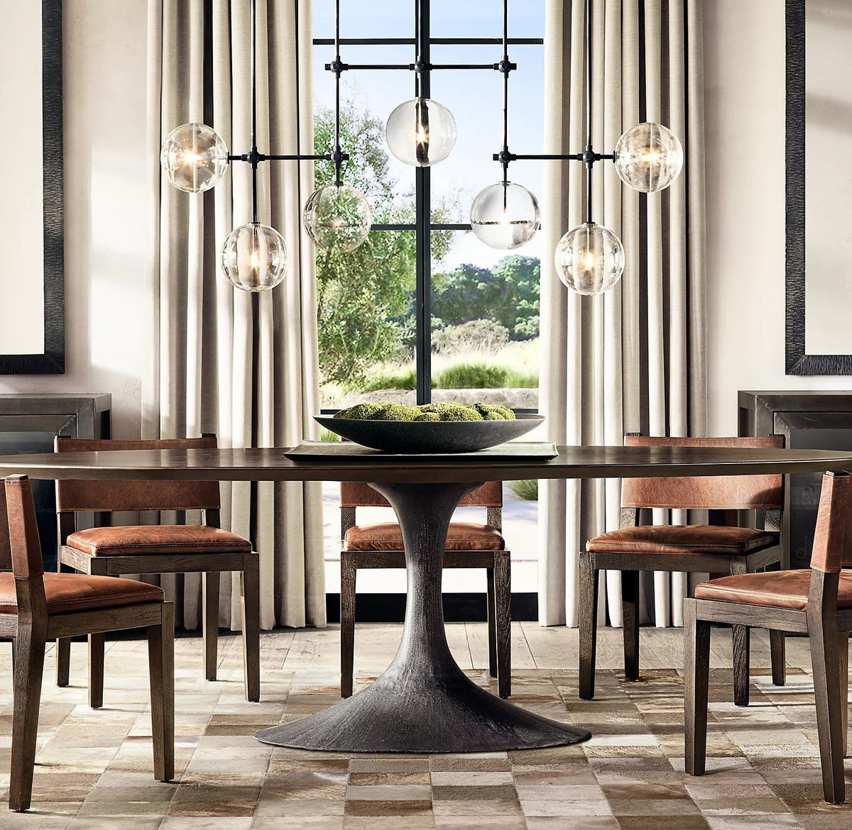 Clear Mobile Chandelier