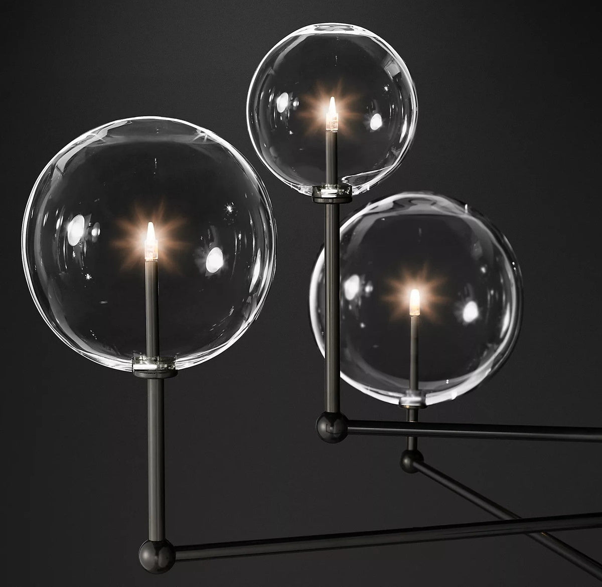 Clear Mobile Chandelier