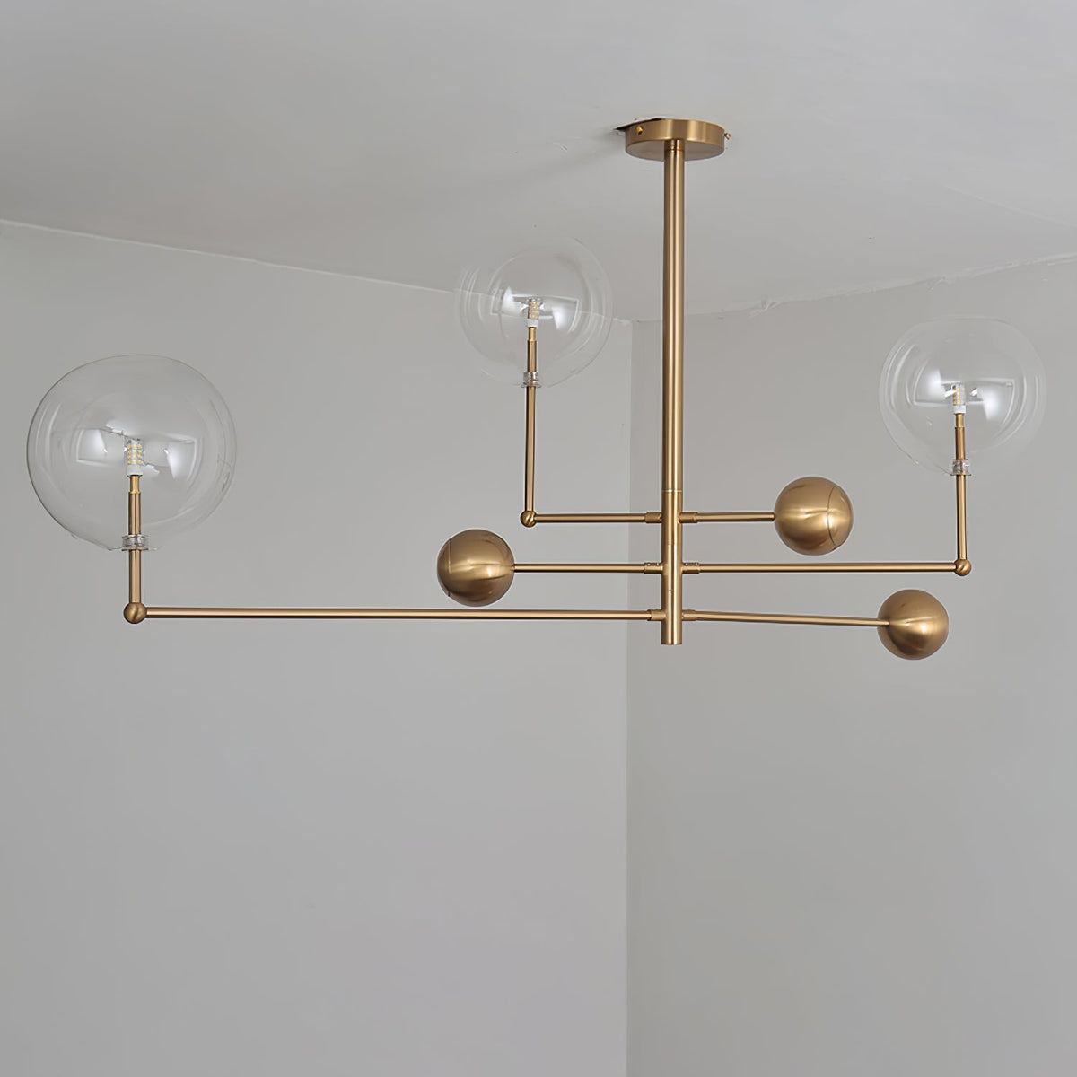 Clear Mobile Chandelier