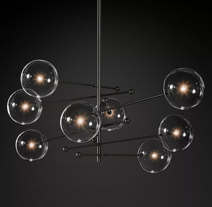 Clear Mobile Chandelier