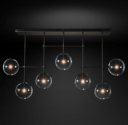 Clear Mobile Chandelier