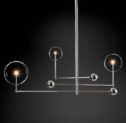Clear Mobile Chandelier