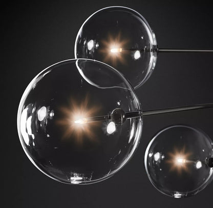 Clear Mobile Chandelier