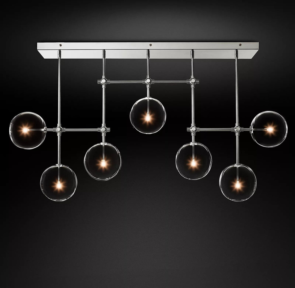 Clear Mobile Chandelier
