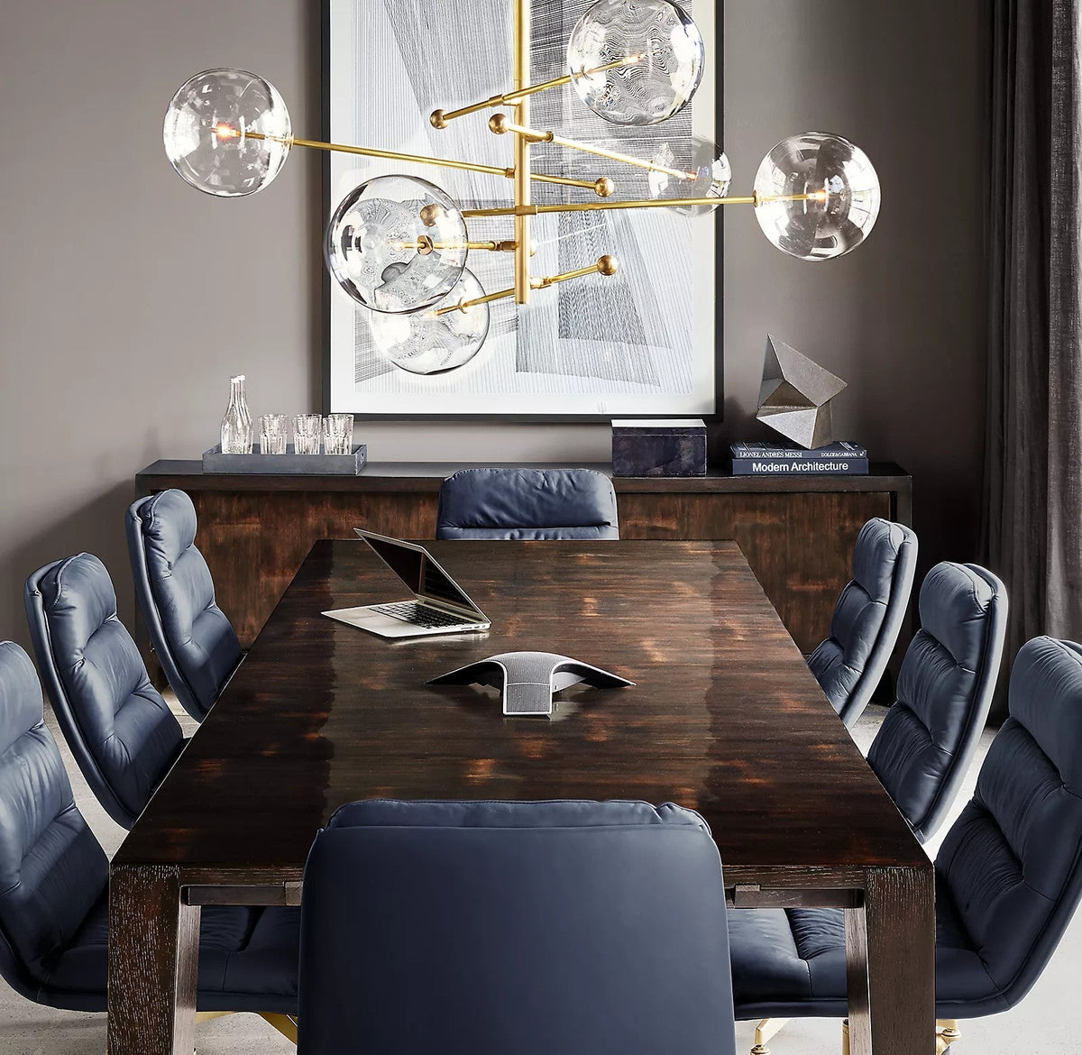Clear Mobile Chandelier