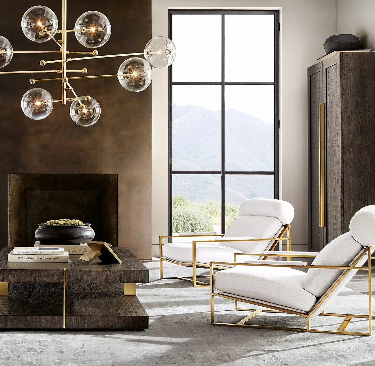 Clear Mobile Chandelier