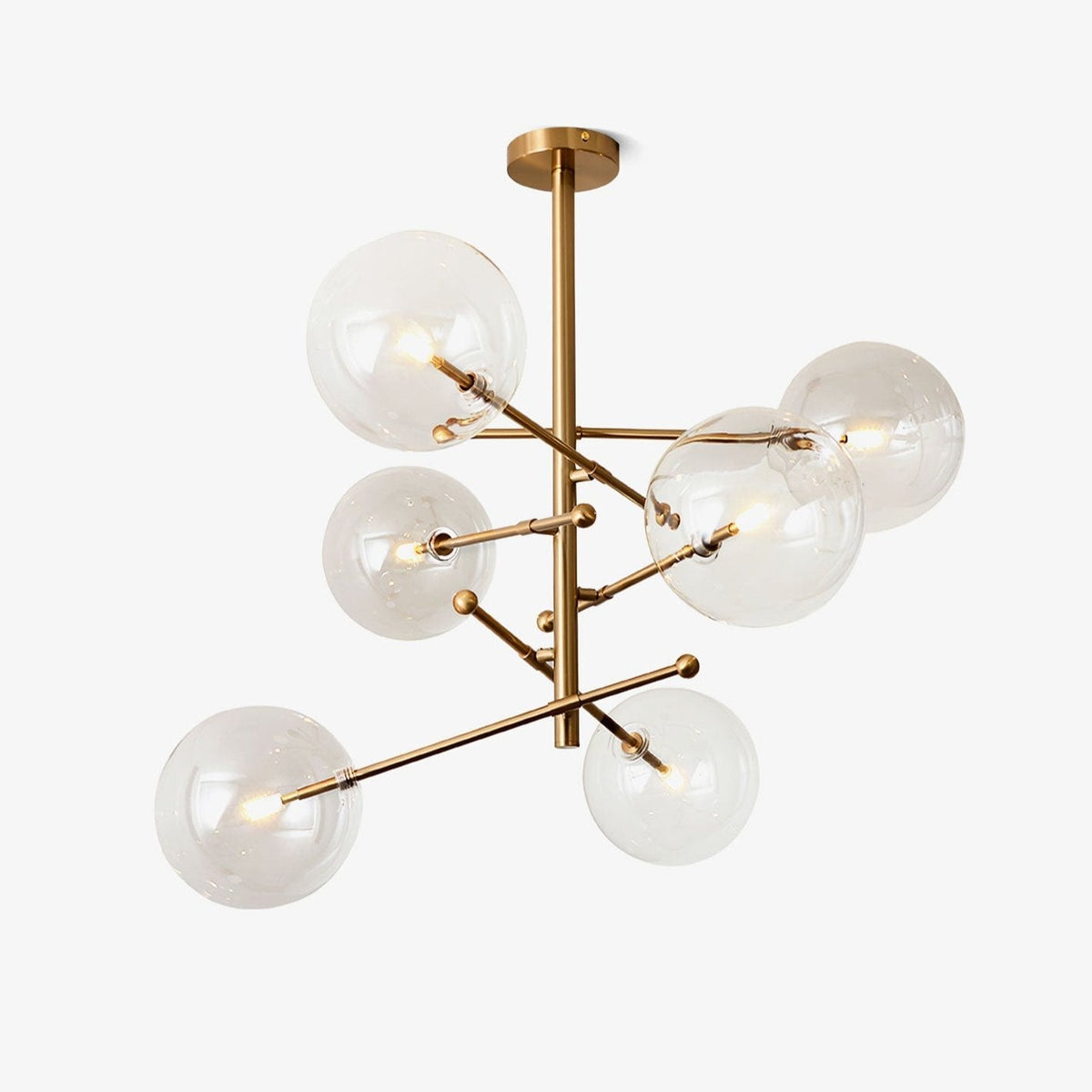 Clear Mobile Chandelier