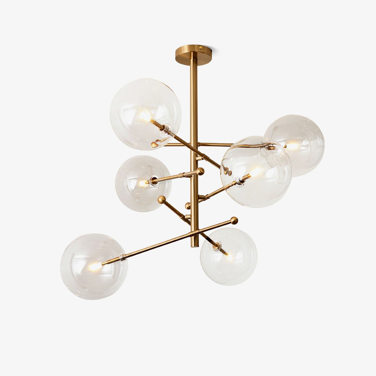 Clear Mobile Chandelier