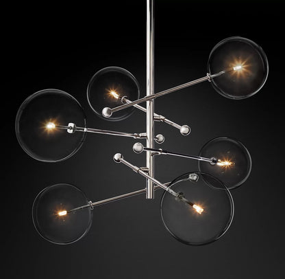 Clear Mobile Chandelier