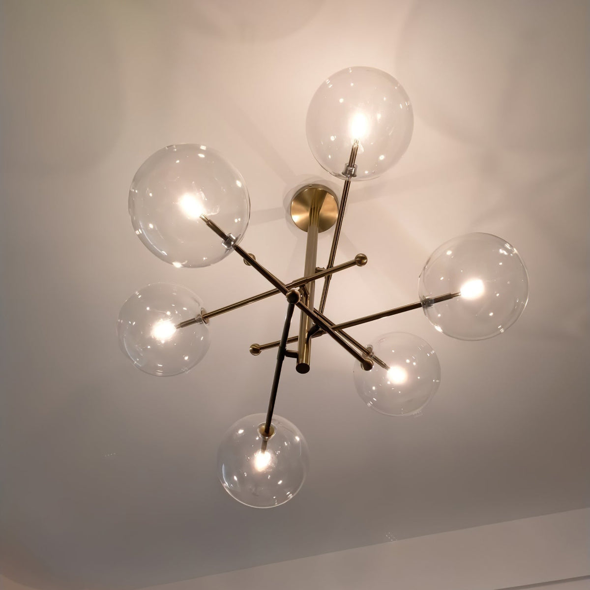 Clear Mobile Chandelier