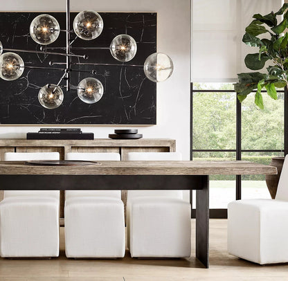 Clear Mobile Chandelier