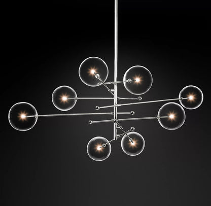 Clear Mobile Chandelier