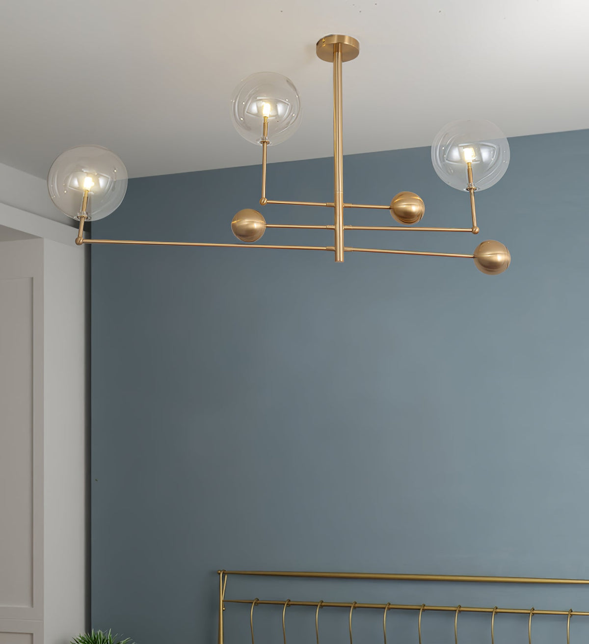 Clear Mobile Chandelier