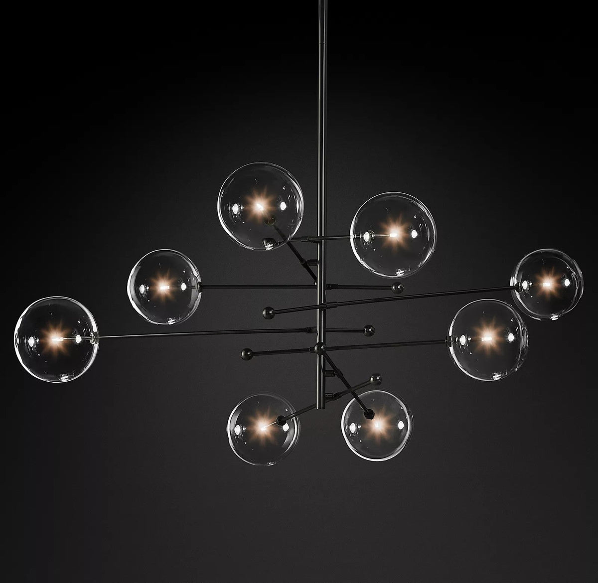Clear Mobile Chandelier
