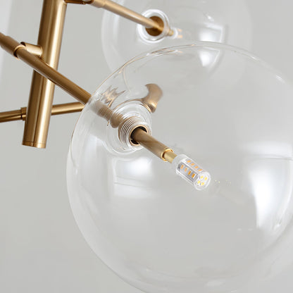 Clear Mobile Chandelier