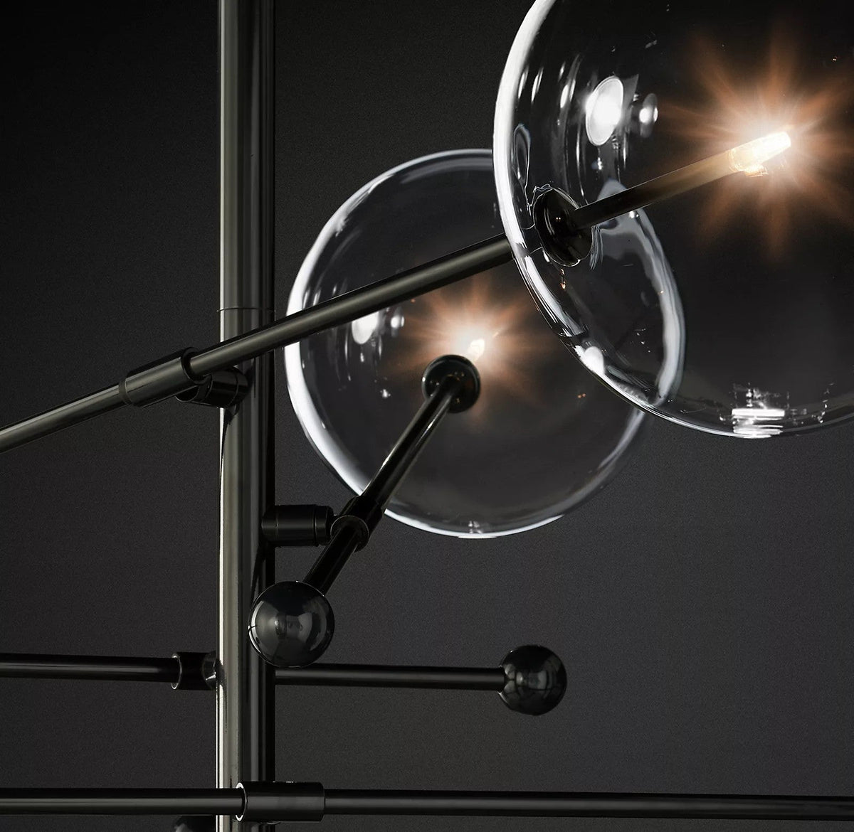 Clear Mobile Chandelier