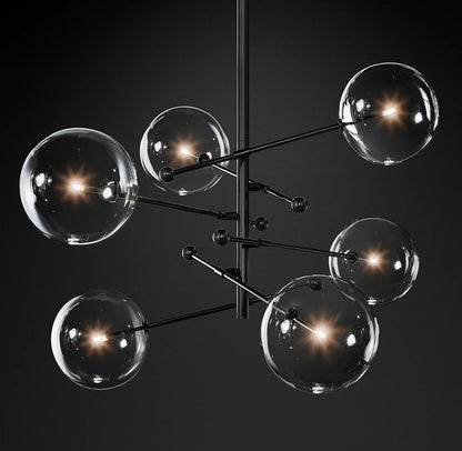 Clear Mobile Chandelier