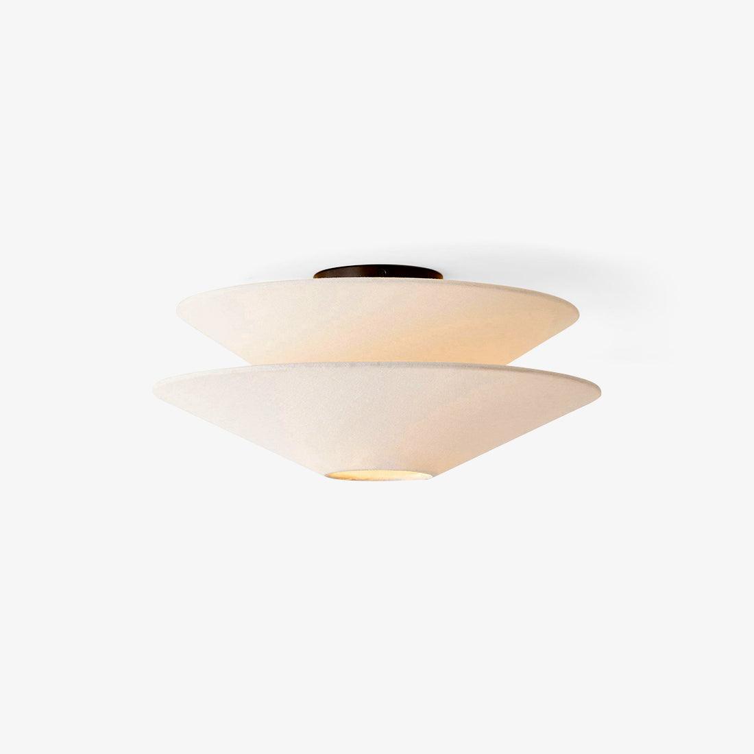 Layered Saucer Ceiling Light