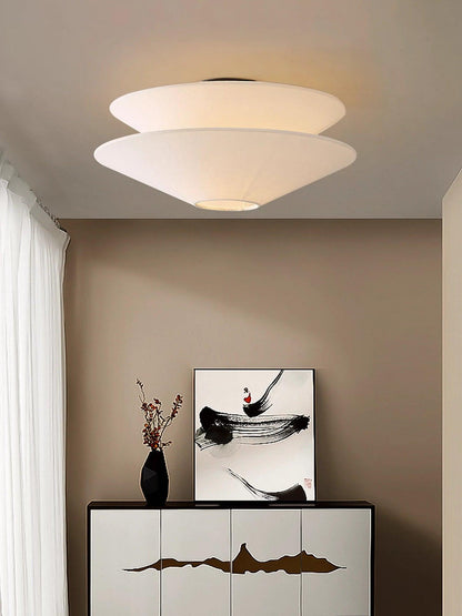 Layered Saucer Ceiling Light