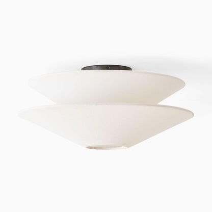 Layered Saucer Ceiling Light